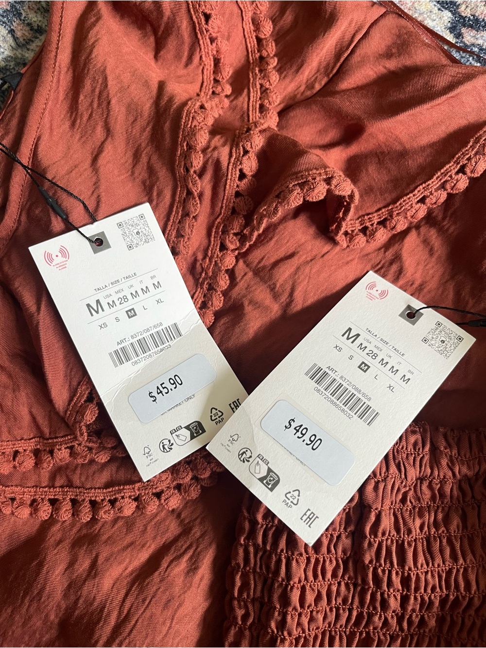 Zara Ruffle Cami & Smocked Mini Skort Set - Picture 4 of 4